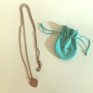 Tiffany and Co. Dog Tag Necklace